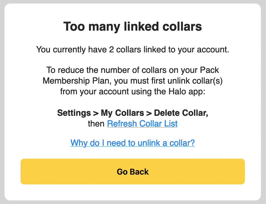 Why do I need to unlink a Halo Collar? Halo Collar Help Center